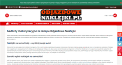 Desktop Screenshot of odjazdowenaklejki.pl
