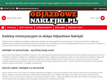 Tablet Screenshot of odjazdowenaklejki.pl